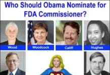 Vote for New FDA Commissioner: Let Obama Know