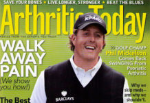 Phil Mickelson “Opens Up” to Arthritis Today Magazine