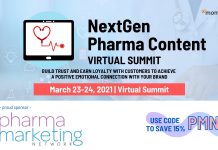 NextGen Pharma Content | March 23-24, 2021 | Virtual Summit