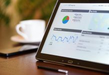 Metrics that Matter: KPIs for Pharma Digital Marketing Campaigns tablet with analytics