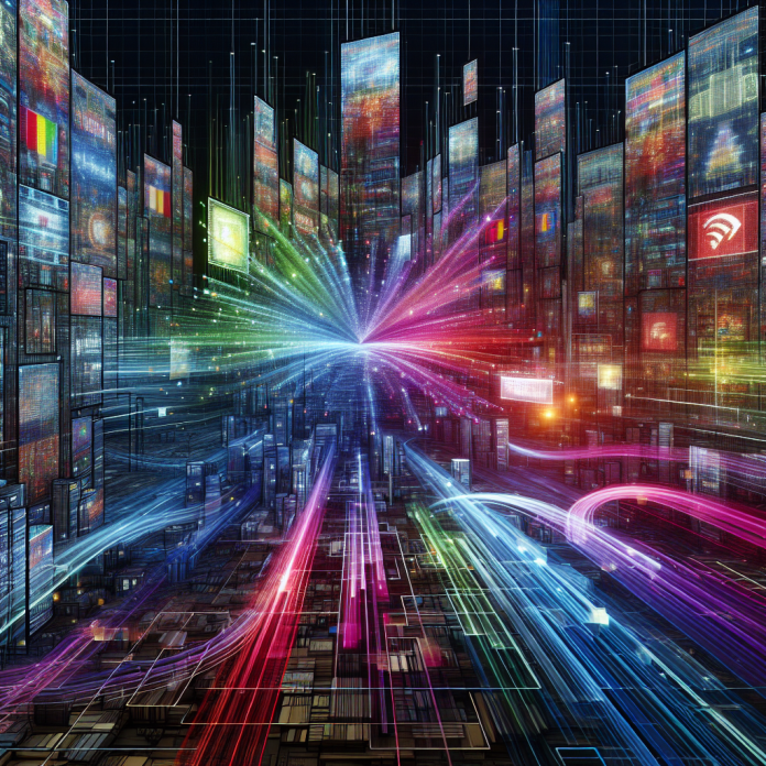 Pharma marketer examining data on an ad exchange campaign dashboard.