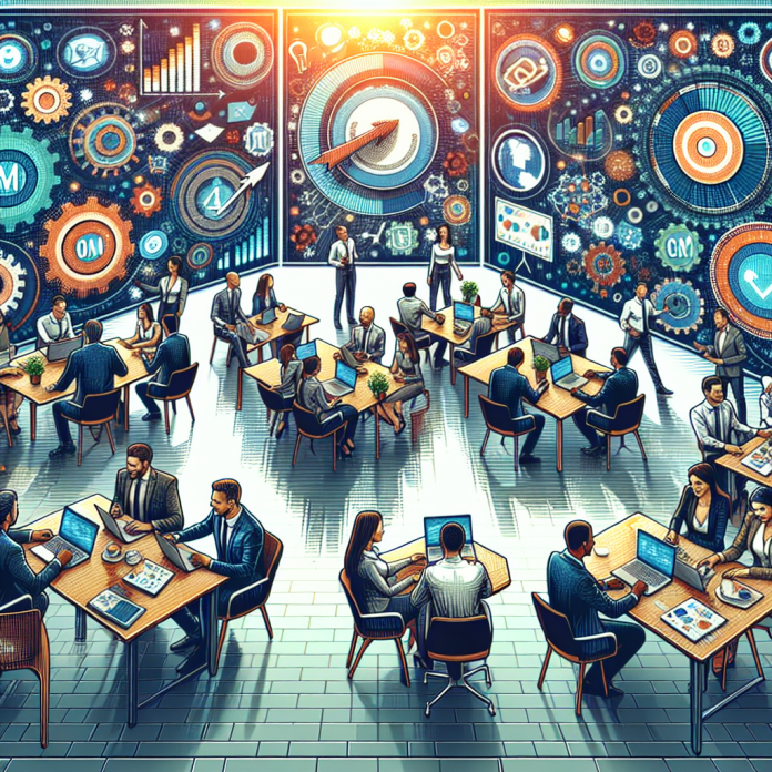 Networking strategies illustration for pharma marketing in 2025