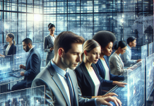 Programmatic Advertising: Transforming Pharma Marketing Strategies A marketing professional reviewing programmatic advertising performance metrics for a pharma campaign.