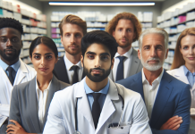 Top Pharma Marketing News and Trends for 2025: Insights for Industry Leaders A group of pharma marketing executives reviewing trends and strategies for their next campaign.
