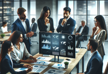 Digital Advertising Strategies for Pharma: Maximizing Reach and Compliance Pharma marketing team analyzing digital advertising strategies.