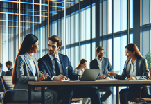 Programmatic Display Ads: How Pharma Brands Can Maximize Reach and ROI Pharma marketing executive reviewing programmatic display ad metrics on a laptop.