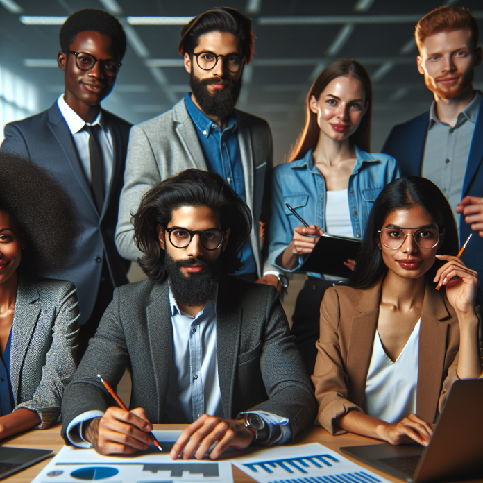 Pharma marketing team analyzing social media ad performance with CPC and engagement data.