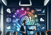 Are you moving to more of an omnichannel marketing approach? Pharma marketing professionals discussing omnichannel marketing insights and engagement metrics in an office setting.