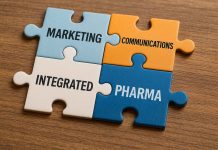 What does Integrated Marketing Communications Mean in Pharma? Pharma marketers coordinating IMC strategy using digital tools.