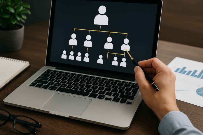 Pharma marketing team using digital platforms to generate HCP and patient leads.