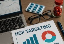 How Tap Native’s ‘Bid-by-NPI’ Is Transforming Pharma Marketing Precision Pharma marketer reviewing HCP targeting data with Bid by NPI charts.