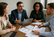 Healthcare Email Marketing: Why It Will Still Be Valuable for Your Brands Pharma marketing team reviewing healthcare email marketing strategy