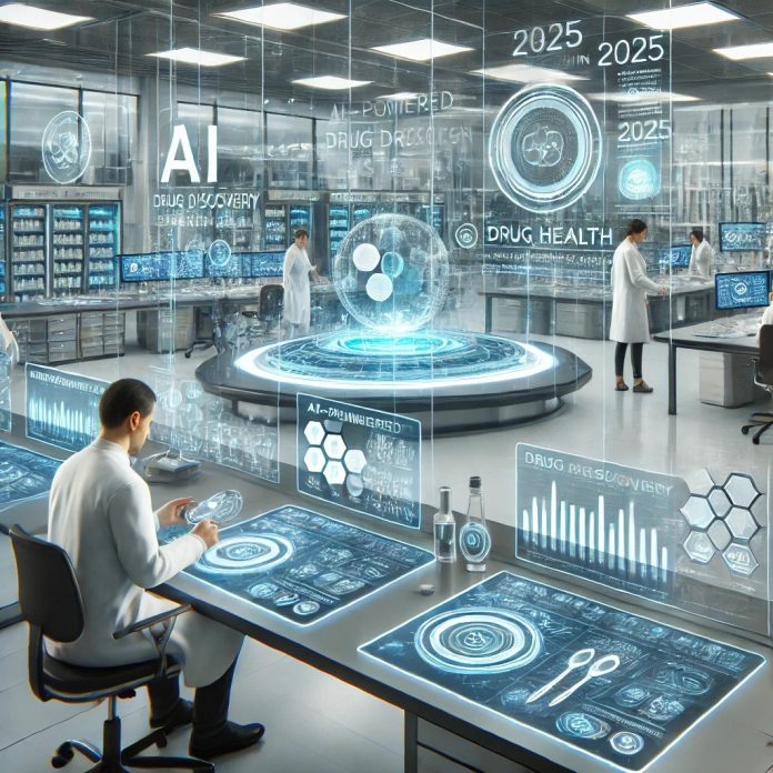 Infographic of 2025 pharmaceutical industry trends.