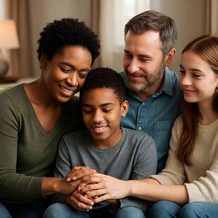 Family supporting loved one with HIV diagnosis in 2025