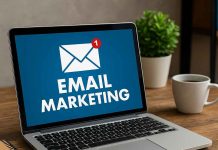 The Importance of Modernizing Your Email Marketing Campaigns Tablet showing pharma email campaign interface with patient data
