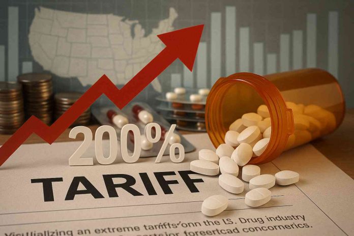 Pharma supply chain disrupted by 200% tariffs on imported ingredients