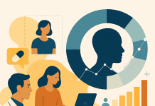 From Cohorts to Communities of One: Rethinking Segmentation in Pharma Marketing Illustration depicting personalized pharma marketing with human figures, data visualizations, and AI symbols representing modern segmentation strategies.