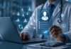 Why Authenticated HCP Audiences Are Becoming Pharma Marketing’s Most Valuable Asset Doctor using authenticated healthcare audience targeting technology on a digital healthcare marketing platform