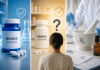 Compounded vs. Branded vs. Generic: The New Battle for Patient Understanding Patient comparing branded, generic, and compounded medications in a modern pharmaceutical setting representing healthcare decision-making and FDA oversight.