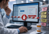The Frictionless Script: Why “Covered” Drugs Still Fail at the Point of Prescription Doctor facing prior authorization barriers and prescribing friction inside an electronic health record system