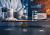When Unofficial Alternatives Shape the Market: What Pharma Marketers Can Learn from Compounded Drugs Balance scale comparing compounded medication and branded pharmaceutical drugs representing market competition