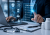 The Audit Is Already Obsolete: Pharma’s Shift Toward Compliance-as-Code Pharma compliance professional using AI-powered telehealth marketing compliance dashboard with real-time risk monitoring