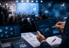 Every Trial Is a Media Event Now: Managing the Commercial Fallout of Clinical Readouts Pharmaceutical communications team analyzing clinical trial results as media, investors, and digital platforms react to a major clinical data announcement.