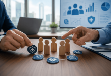 The Stakeholder Pharma Keeps Missing: Why Employers Matter More Than Ever Business leaders and healthcare decision-makers reviewing employee health benefits and healthcare strategy data in a corporate meeting environment.