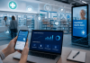 The New Media Middlemen: How Retail Pharmacies Are Reshaping Healthcare Advertising Modern retail pharmacy using digital media networks, patient data analytics, and healthcare advertising technology inside a pharmacy setting.