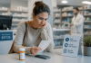 The Battle After the Prescription: Why Financial Friction Is Quietly Killing Adherence Patient reviewing unexpected prescription costs at a pharmacy while highlighting the importance of pharma patient loyalty programs and financial support to improve medication adherence.