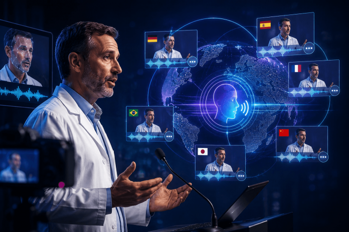 ai-voice-localization-pharma-global-medical-education Discover how AI voice localization in pharma can scale KOL medical education worldwide while protecting consent, compliance, transparency, and trust.