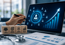 Same HCP List. Same Budget. 32% More Doctors. What Changed? HCP audience targeting dashboard illustrating precise physician targeting, smart activation, and increased healthcare professional reach.