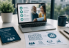 The Plain-Language Revolution: How Compliance Is Becoming a Marketing Advantage Healthcare professional reviewing a plain-language clinical trial summary with a patient, illustrating how transparent communication strengthens trust, patient engagement, and pharmaceutical marketing.