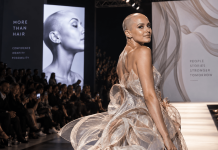 Alopecia at Fashion Week? Sun Pharma Found a Context Most Health Ads Can’t Create Fashion runway concept illustrating contextual pharma marketing around alopecia, confidence, identity, and self-expression.