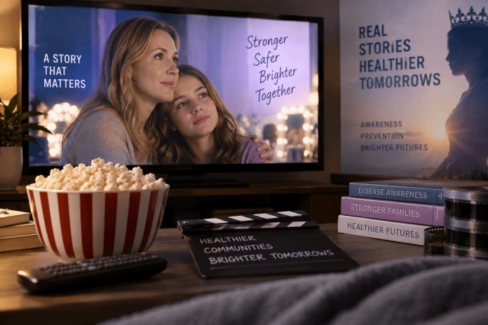 gsk-pretty-hurts-pharma-entertainment-marketing A cinematic healthcare awareness scene illustrating pharma entertainment marketing through long-form storytelling and disease education.