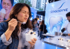 Sensodyne Didn’t Explain Tooth Sensitivity. It Made People Feel It. Woman reacting to an extremely cold frozen dessert at a Sensodyne experiential marketing activation highlighting tooth sensitivity.