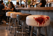 A Bar Stool Started a Cancer Conversation. That’s the Point. Creative bar stool installation used in a taboo health marketing campaign to raise awareness of colorectal cancer warning signs