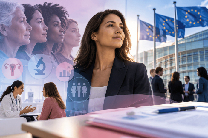womens-health-brand-strategy-category-advocacy Women’s health professionals and policy leaders representing pharmaceutical advocacy, healthcare access, research, and brand strategy in Europe.